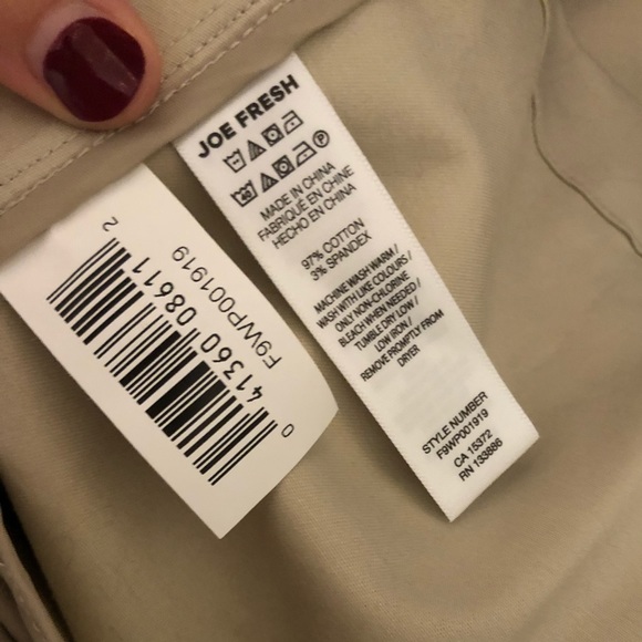 NWOT Joe Fresh Beige Trench Coat - Picture 3 of 3